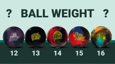 Select the proper bowling ball weight and avoid discomfort or injury